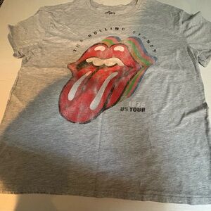 The Rolling Stones Graphic Concert Tour 1976 T-Shirt Size XXL